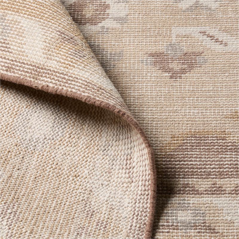 Rylee Hand-Knotted Taupe Wool Area Rug 8'x10' - image 2 of 4