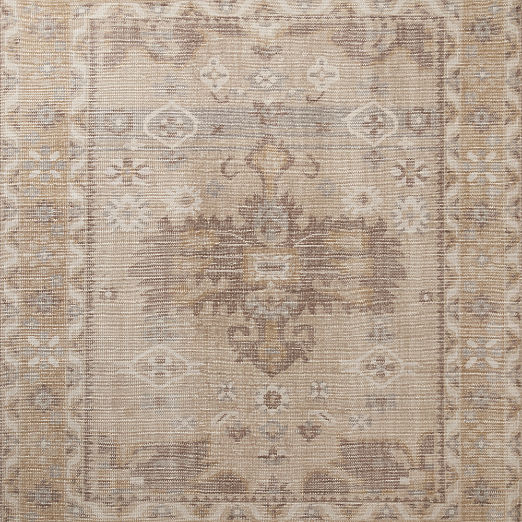 Rylee Hand-Knotted Taupe Wool Rug Swatch 12"x12"