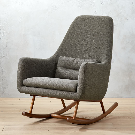 Saic Quantam Charcoal Grey Rocking Chair Saic Quantam Charcoal Grey Rocking Chair