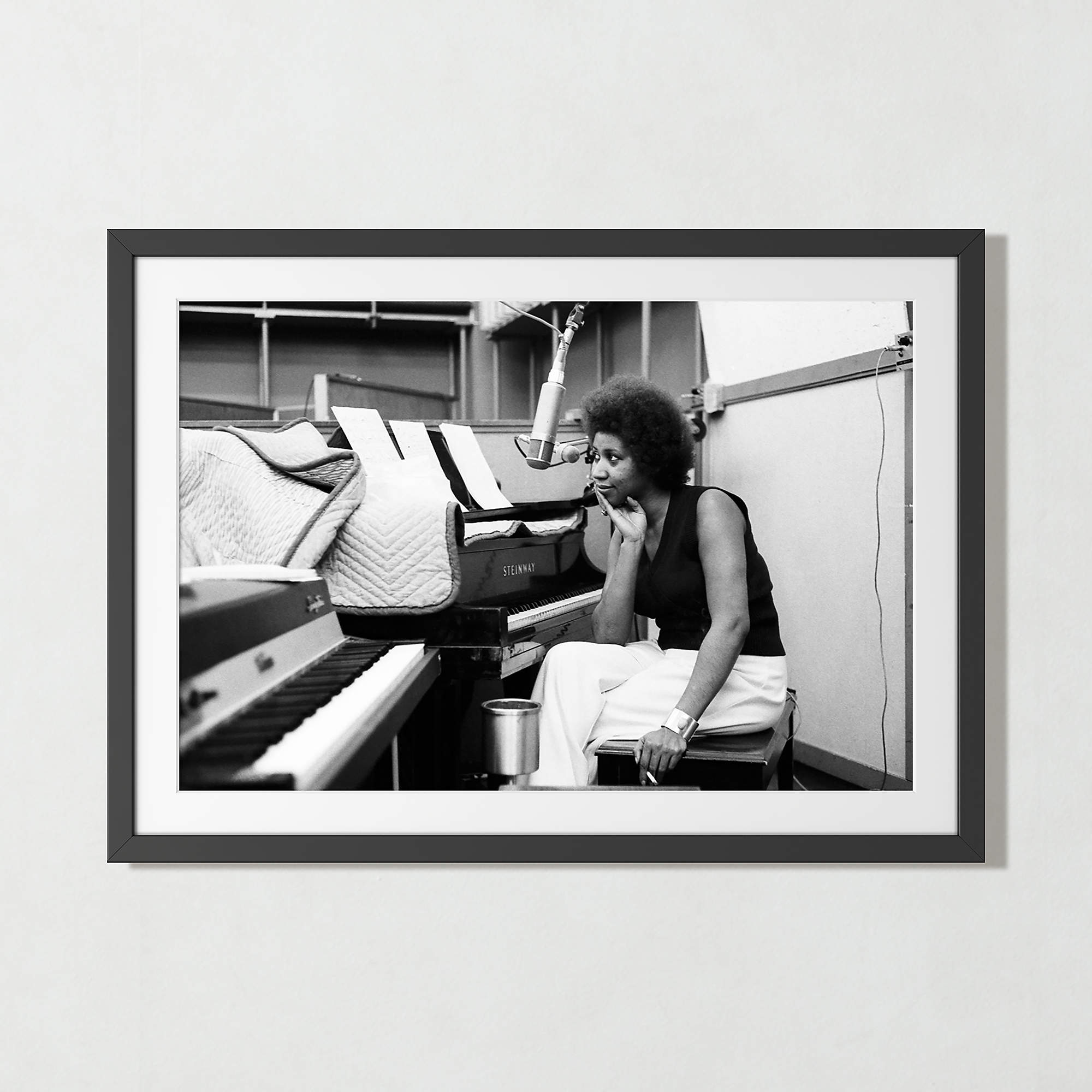 Aretha at the Piano Art Print | CB2