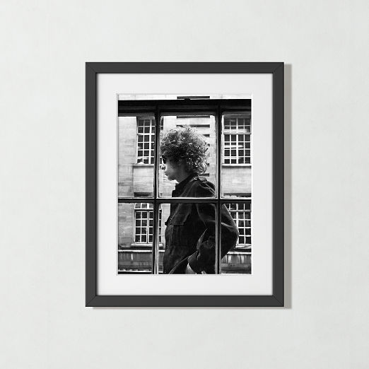 'Bob Dylan, 1966' Photographic Print in Black Frame 17.5"x21.5"