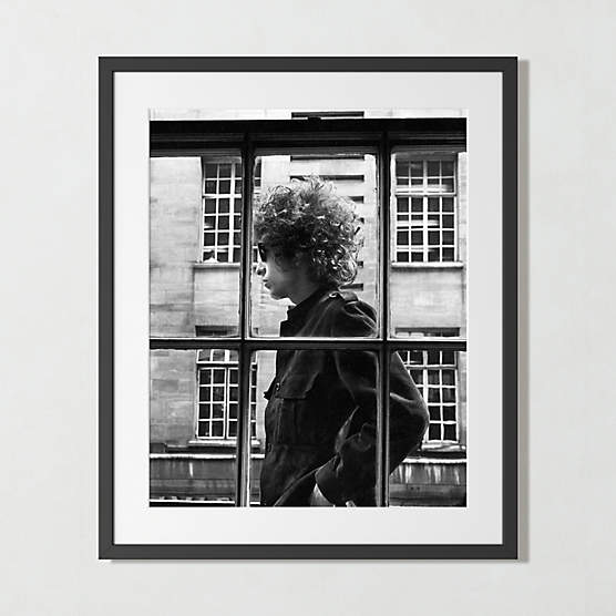 'Bob Dylan, 1966' Photographic Print in Black Frame 33"x39.5"