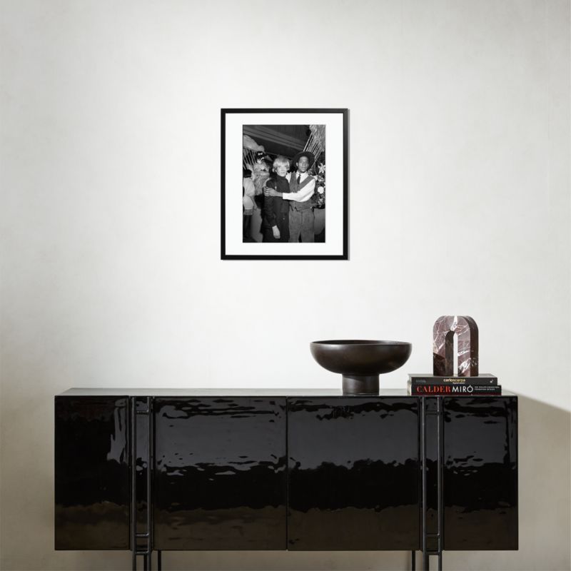 'Dali In Paris, 1953' Photographic Print In Black Frame 1953 17"x21" - image 1 of 2