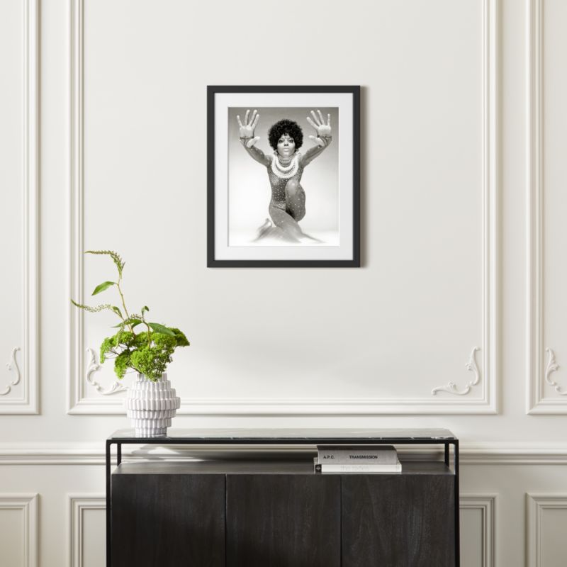 'Diana Ross Reaching Out' Photographic Print in Black Frame 25.5"x21.5" - image 4 of 9