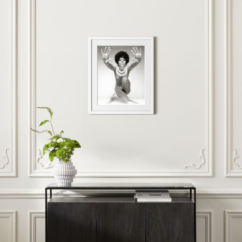 'Diana Ross Reaching Out' Photographic Print in White Frame 25.5"x21.5" - image 4 of 10