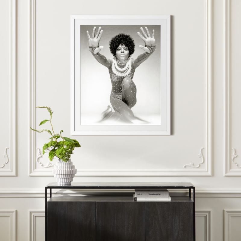 'Diana Ross Reaching Out' Photographic Print in White Frame 33"x39.5" - image 4 of 9