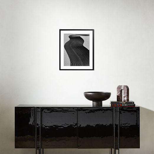 'Farming In Colorado' Photographic Print in Black Frame 17.75"x21.75"