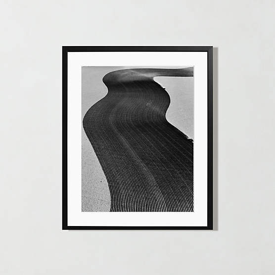 'Farming In Colorado' Photographic Print in Black Frame 17.75"x21.75"