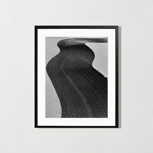 'Farming In Colorado' Photographic Print in Black Frame 17"x21"