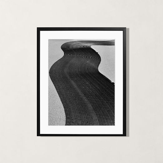 'Farming In Colorado' Photographic Print in Black Frame 17"x21"