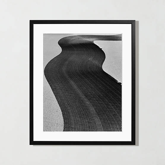 'Farming In Colorado' Photographic Print in Black Frame 21.75"x25.75"