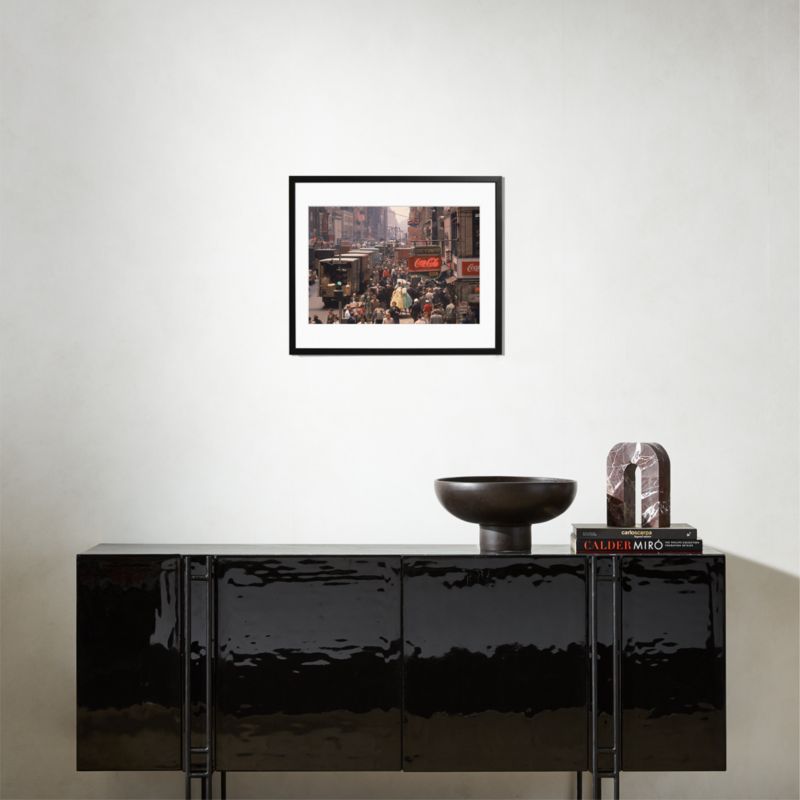 'The Garment District' Photographic Print In Black Frame 21"x17" - image 1 of 2