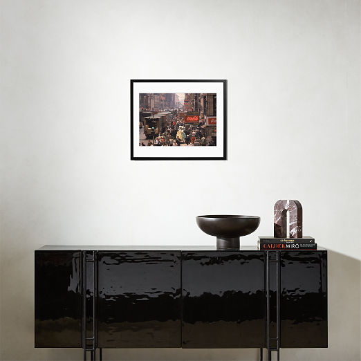 'The Garment District' Photographic Print In Black Frame 21"x17"