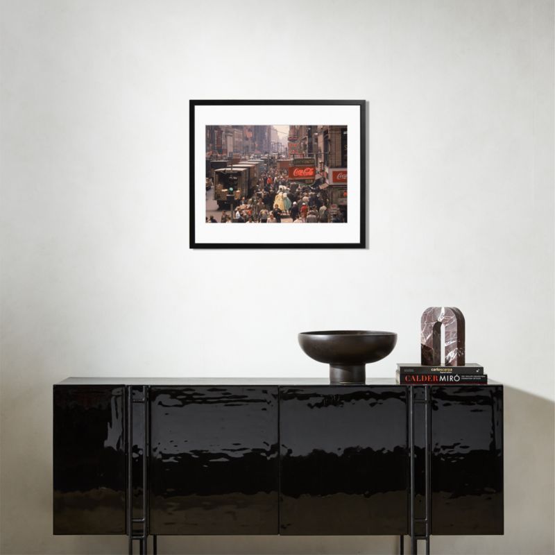 'The Garment District' Photographic Print In Black Frame 25"x21" - image 1 of 2
