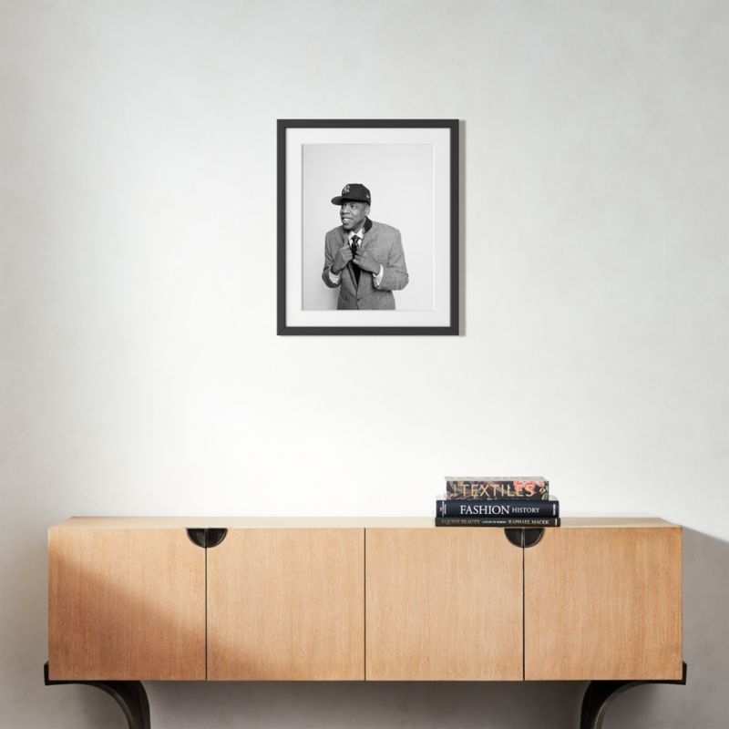 'Jay Z at MILK Studios' Photographic Print in Black Frame 21.5"x25.5" - image 3 of 5