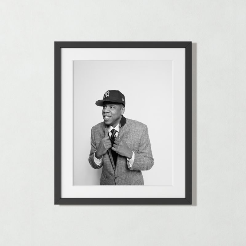 'Jay Z at MILK Studios' Photographic Print in Black Frame 21.5"x25.5" - image 0 of 5