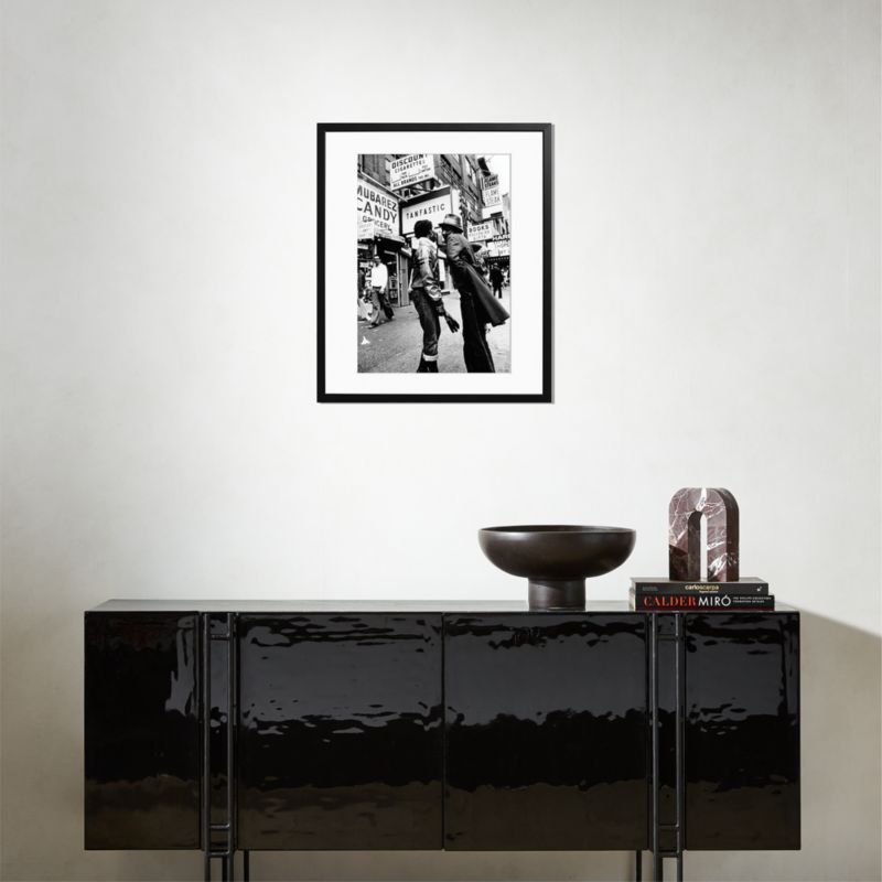 'Lower East Side' Photographic Print In Black Frame 21"x25" - image 2 of 3