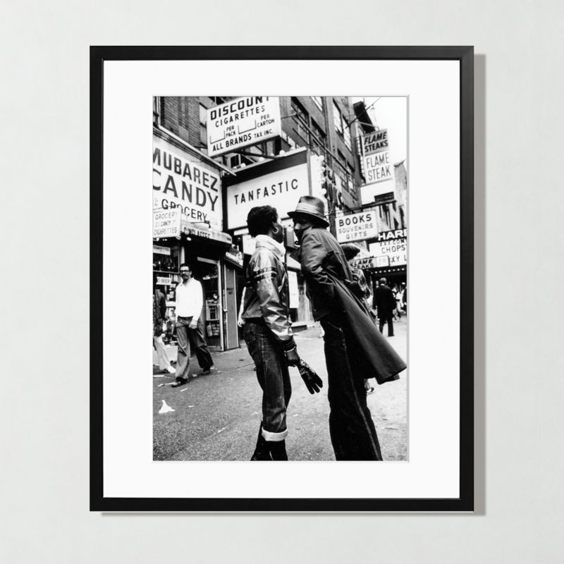 'Lower East Side' Photographic Print In Black Frame 17"x21" - image 1 of 3
