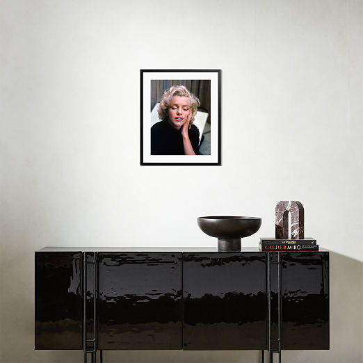'Monroe in May 1953' Photographic Print in Black Frame