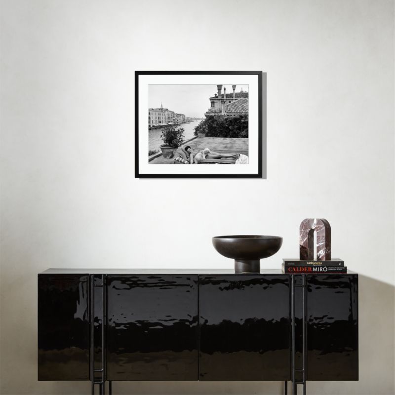 'Peggy Guggenheim' Photographic Print in Black Frame Black 25"x21" - image 3 of 4