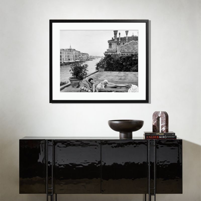 'Peggy Guggenheim' Photographic Print in Black Frame 38"x31.5" - image 2 of 3