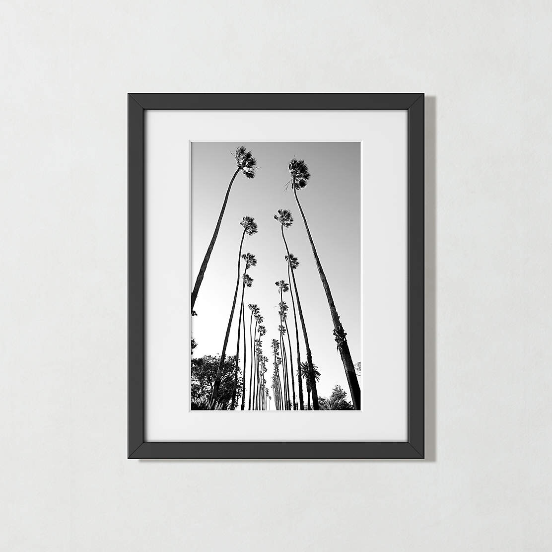 'Venice Hoops' Photographic Print in Black Frame 17.75