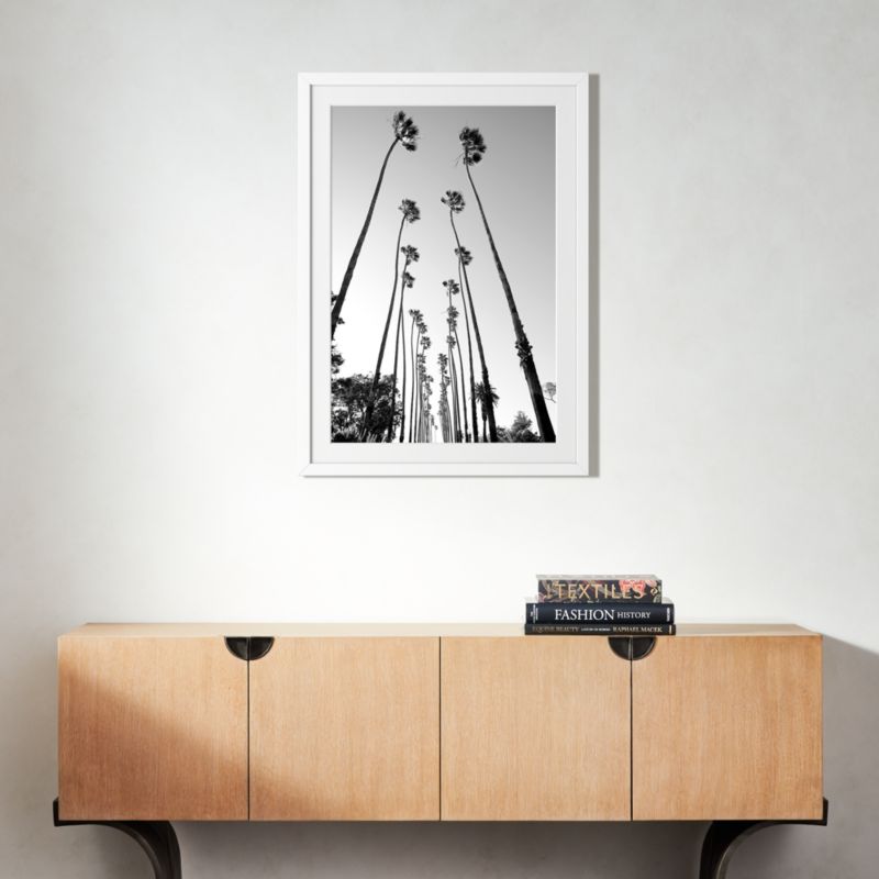 'Palm Trees Road' Photographic Print in White Frame 28.5"x39.5" - image 2 of 7