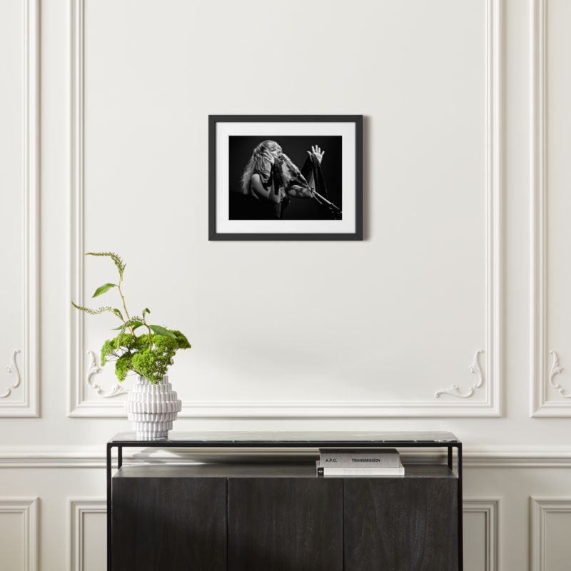 'Stevie Nicks, 1977' Photographic Print in Black Frame 21.5"x17.5" - image 4 of 7