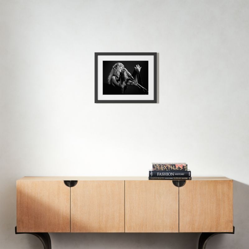 'Stevie Nicks, 1977' Photographic Print in Black Frame 21.5"x17.5" - image 3 of 7