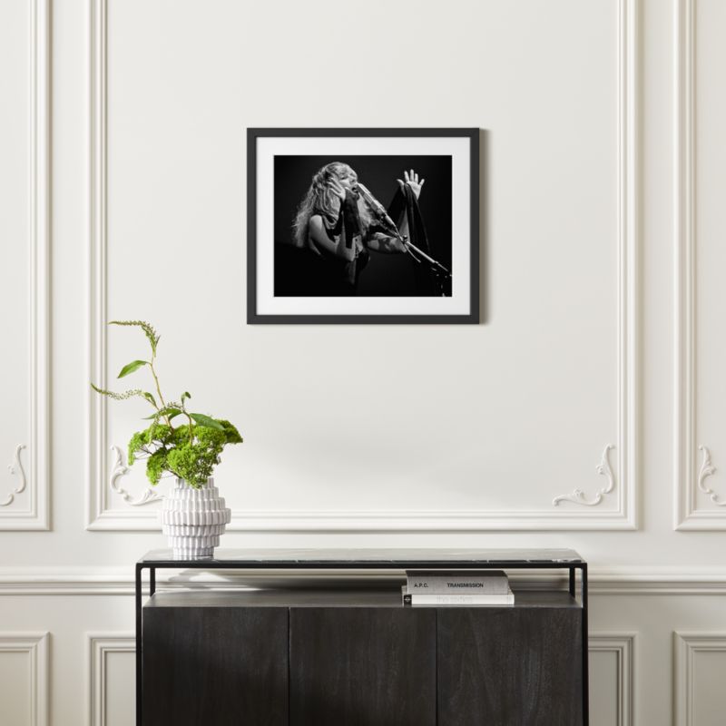 'Stevie Nicks, 1977' Photographic Print in Black Frame 25.5"x21.5" - image 4 of 7