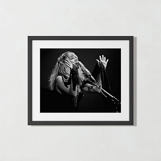 'Stevie Nicks, 1977' Photographic Print in Black Frame 25.5"x21.5"