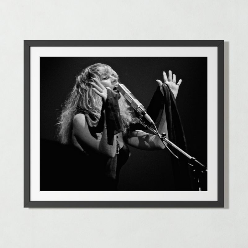 'Stevie Nicks, 1977' Photographic Print in Black Frame 21.5"x17.5" - image 2 of 7