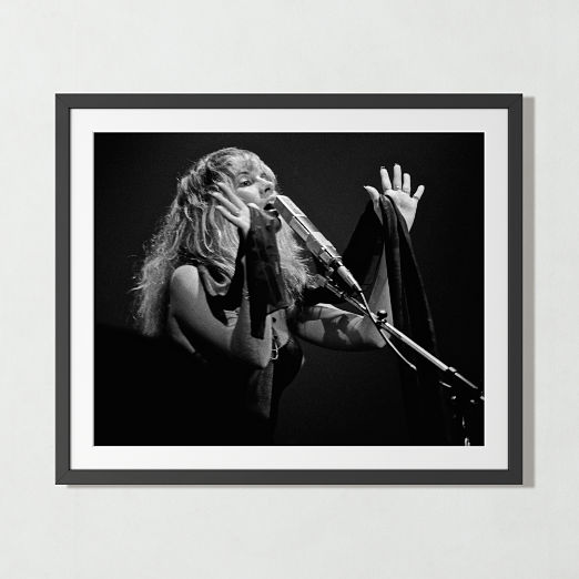 'Stevie Nicks, 1977' Photographic Print in Black Frame 39.5"x33"