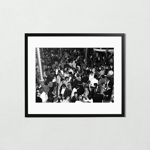 'The Studio 54' Photographic Print in Black Frame 21"x17"