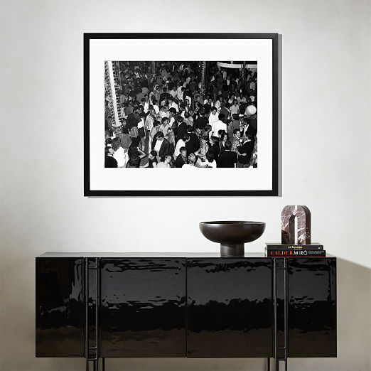 'The Studio 54' Photographic Print in Black Frame 38"x31"
