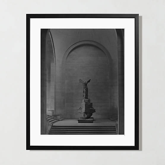 'The Louvre' Photographic Print in Black Frame 32.25"x38.75"
