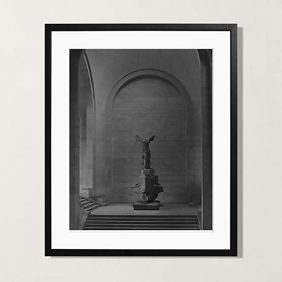 'The Louvre' Photographic Print in Black Frame 31.5"x38"