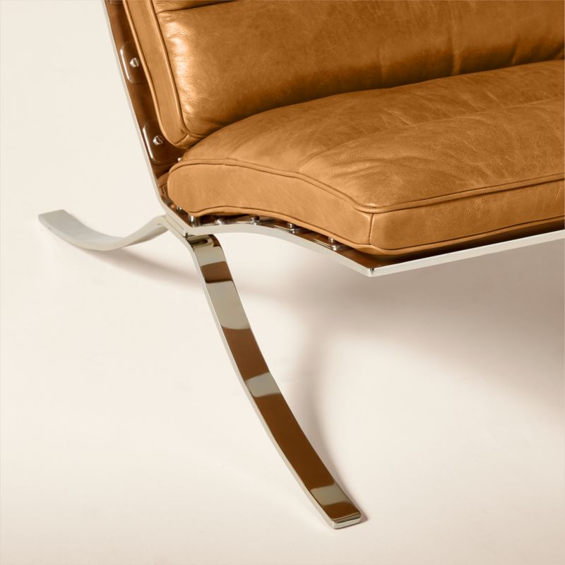 Nordhavn Saddle Brown Leather Chair Steen Østergaard - image 6 of 10