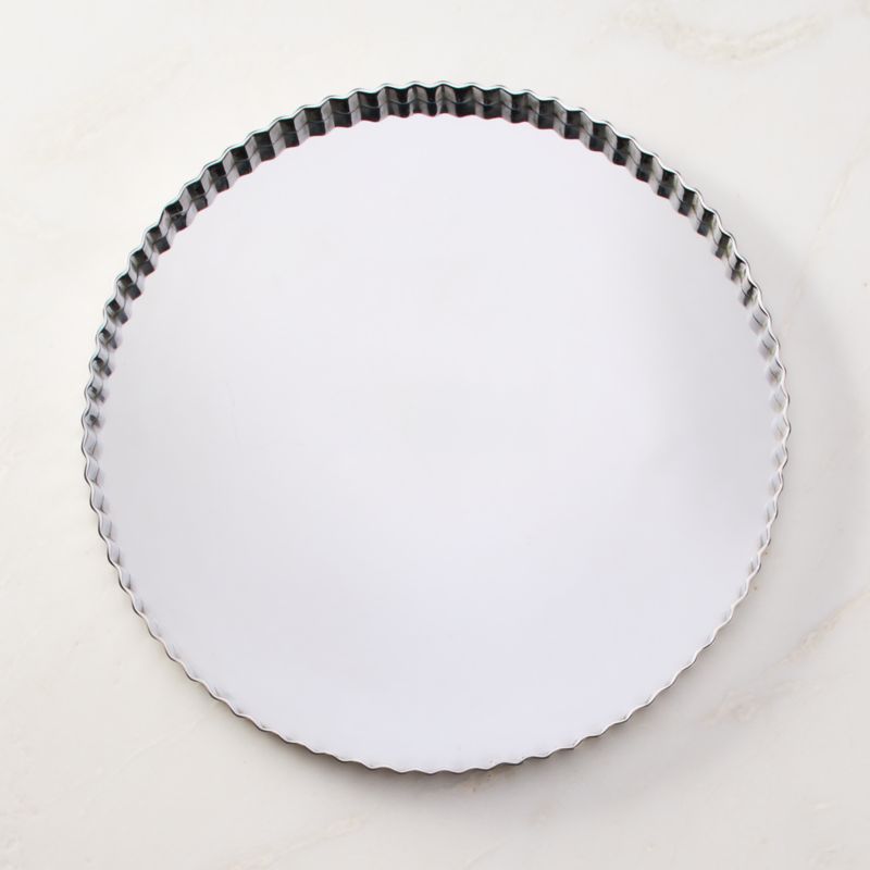 Round Stainless Steel Fluted Serving Tray By Kay Fisker - image 2 of 5