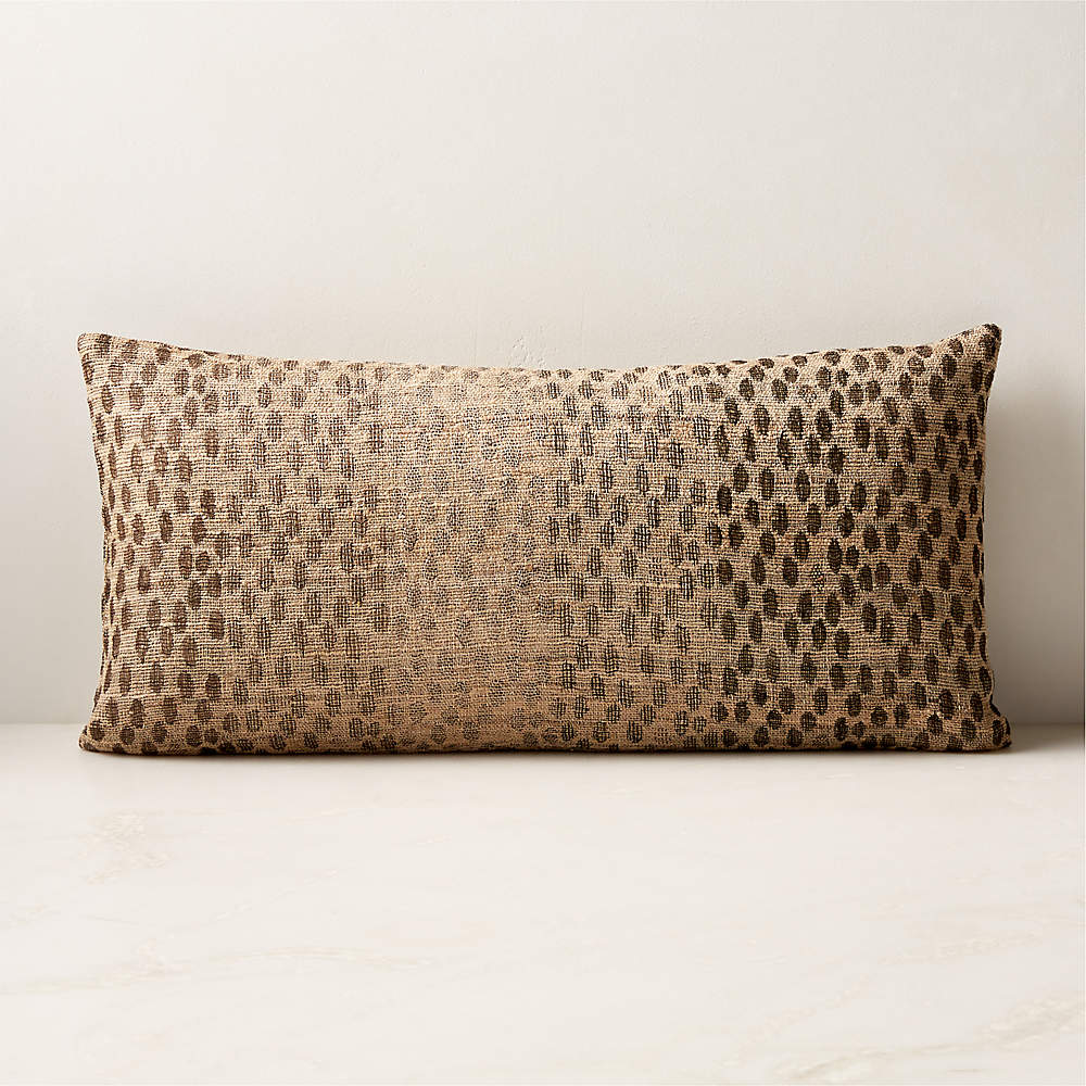 Cb2 on sale lumbar pillow