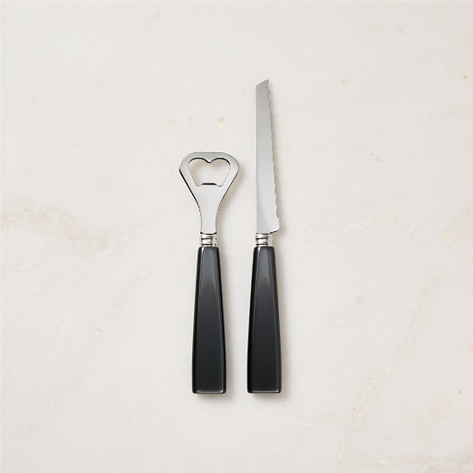 Sabre Paris Icone Dark Grey 2-Piece Bar Aperitif Tool Set