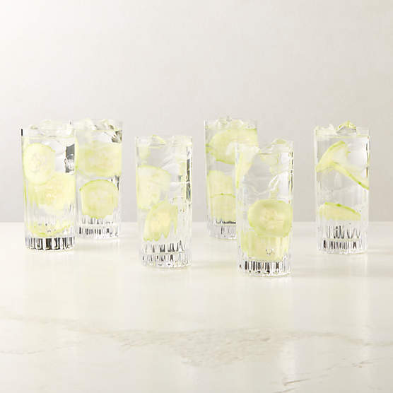 Saint Germain Highball Glasses Set of 6 by Todd Snyder