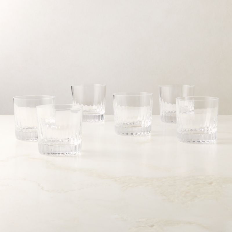 Saint Germain Double Old-Fashioned Glasses Set of 6 by Todd Snyder - image 3 of 6