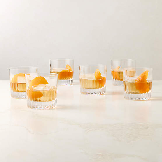 Saint Germain Double Old-Fashioned Glasses Set of 6 by Todd Snyder