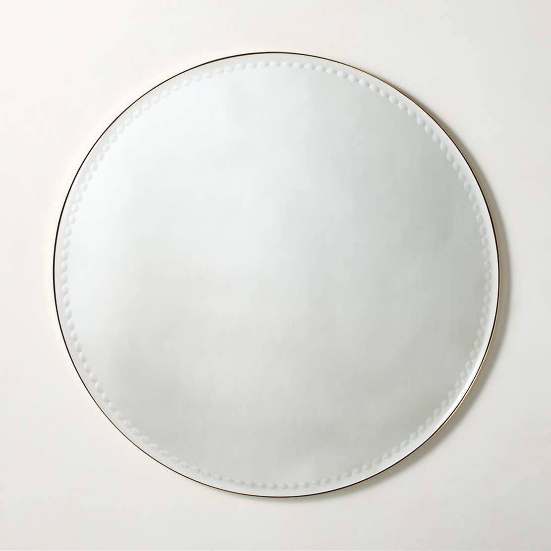 Infinity Brass Round Wall Mirror 36" + Reviews CB2 Canada