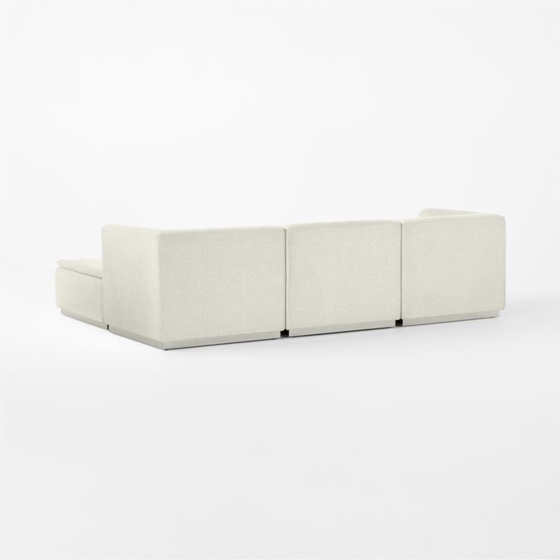 Salon 4-Piece Sectional Sofa Bloce Cream - image 5 of 7