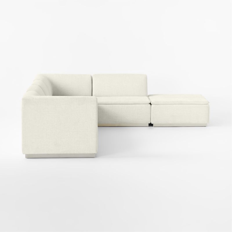 Salon 6-Piece Sectional Sofa Bloce Cream - image 4 of 7