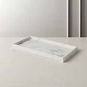 tray with mirror image/