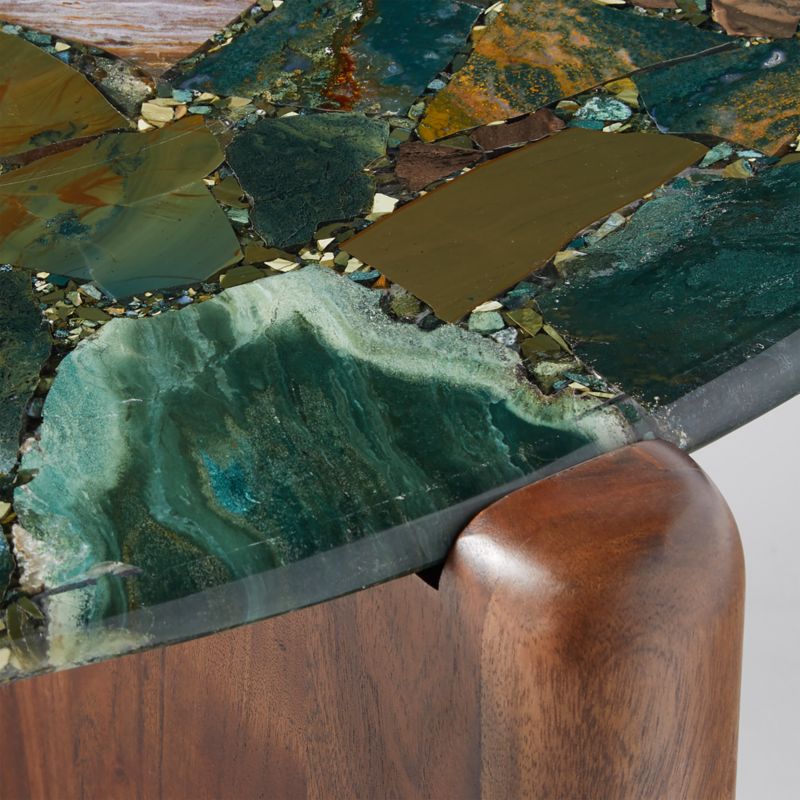 Santoro Rectangular Black Marble Coffee Table