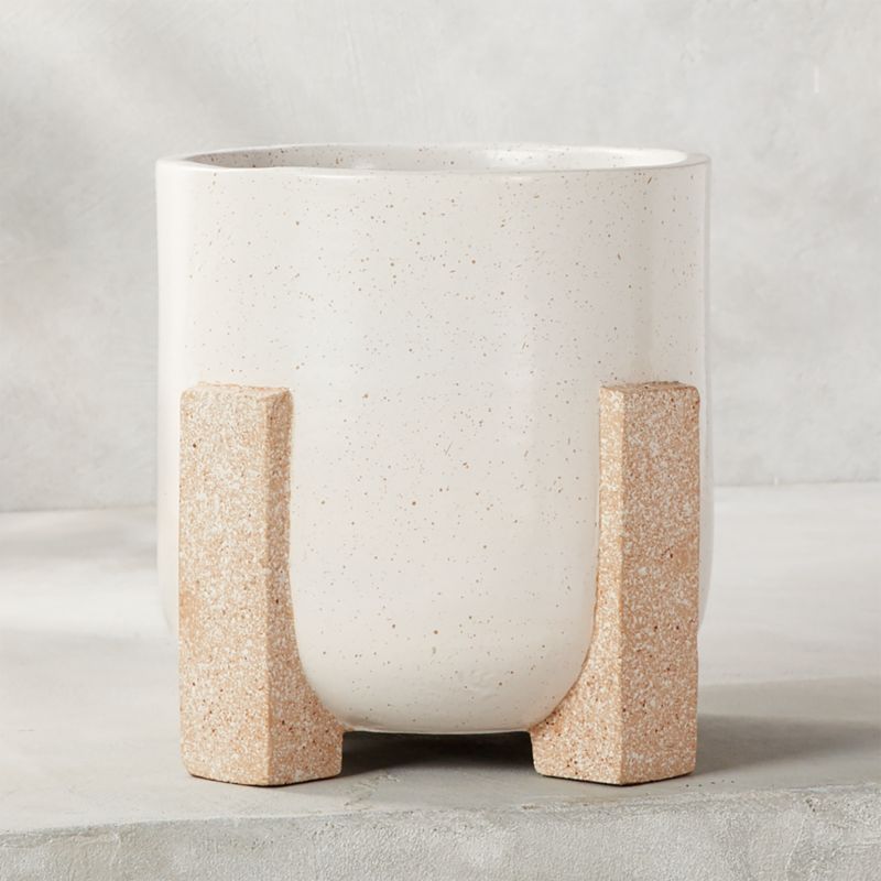 View Santos Speckled Outdoor Planter Large details
